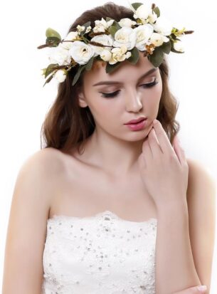 Flower crown wreath