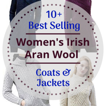 10+ Stylish Women’s Irish Aran Merino Wool Coats and Jackets
