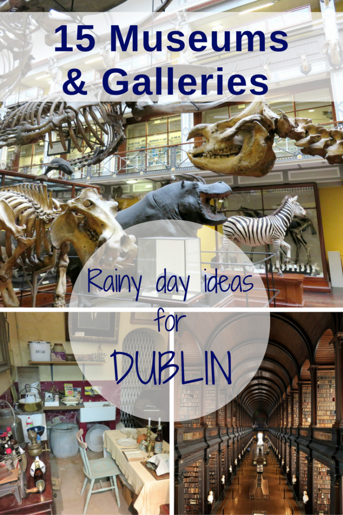 15 Museums and Galleries in Dublin. Rainy day activities to enjoy in Dublin, Ireland. #dublin #ireland #irelandtravel