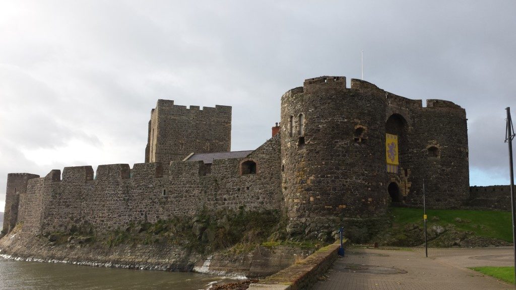 Carrickfergus Castle. Northern Ireland Self Drive Itinerary