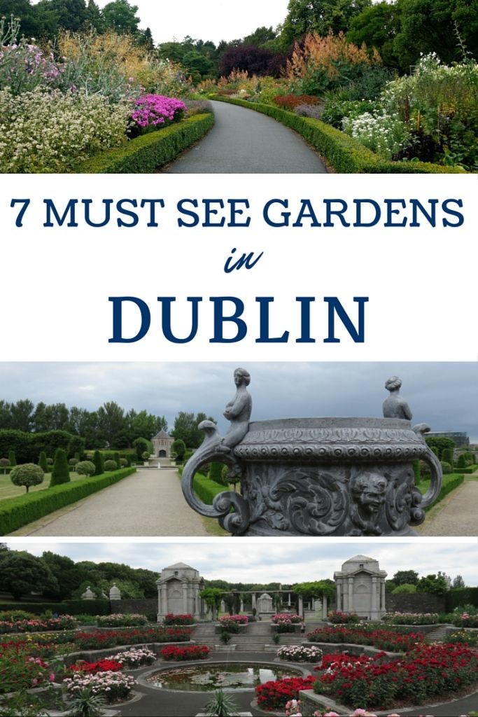 Visit these seven free beautiful Dublin, Ireland gardens.