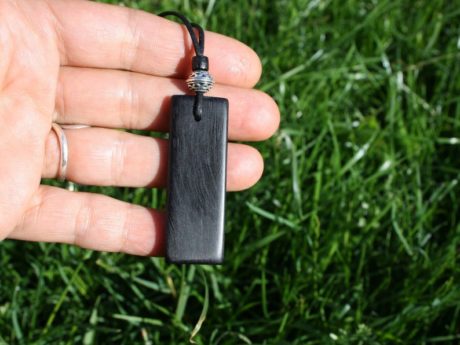 Bog oak pendant. Unique Irish Themed Gifts