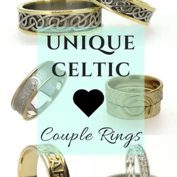 Unique Celtic Couple Rings