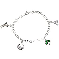 Celtic charm bracelet
