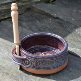 Celtic dip dish. Unique Handmade Irish Pottery and Ceramics
