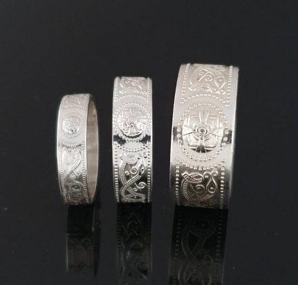 Unique Celtic Couple Rings