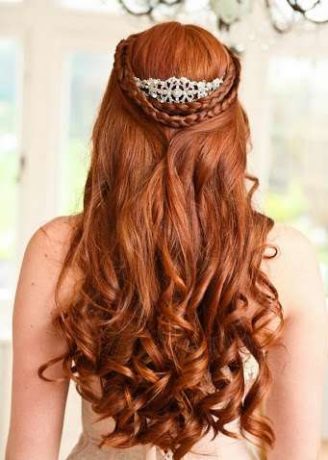 Celtic Inspired Wedding Hairstyles