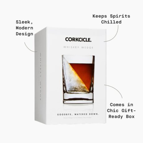 Corkcicle whiskey wedge