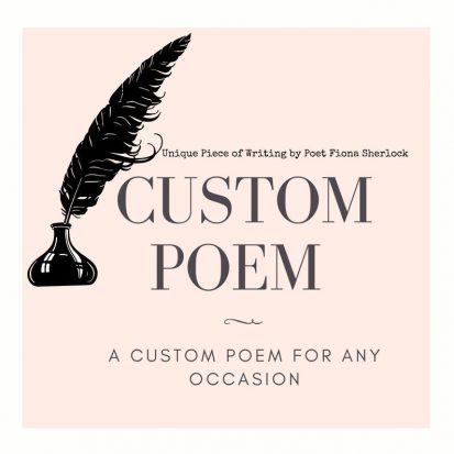 Customised poetry. Heartwarming & Unique Irish Made Mothers Day Gifts
