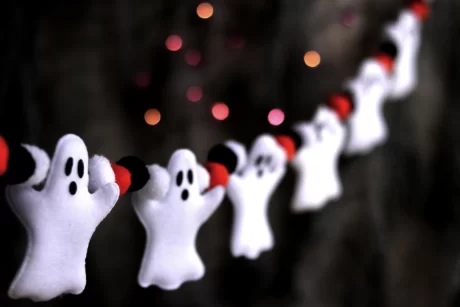 Ghost Garland Halloween Party Home Decor