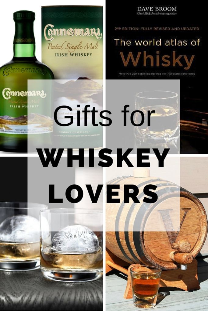 Gifts for whiskey lovers. Cool selection of unique gifts for whiskey lovers.