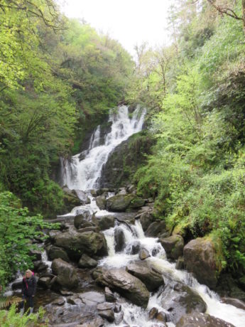 Torc waterfall. Exploring the Stunning Killarney National Park Ireland