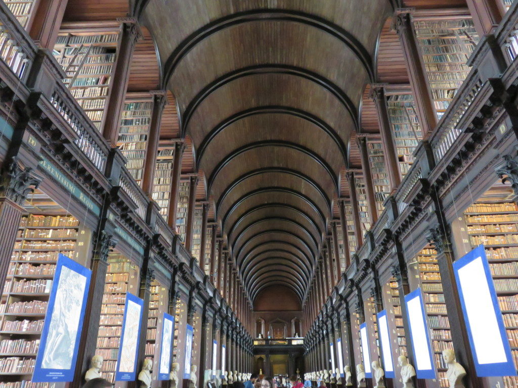 Trinity College library. 15 Museums and Galleries in Dublin. Rainy day activities to enjoy in Dublin, Ireland.