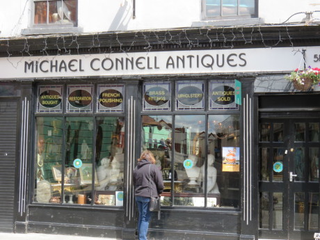 Francis Street Antiques Quarter. Discover the best places to shop in Dublin, Ireland.