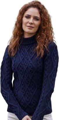 Irish wool womens sweater