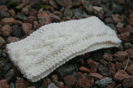 Hand Knitted Ear Warmer. Trying to buy a gift for a wife, girlfriend, sister, daughter or friend? Get her something original that was created and made in Ireland by skilled Irish craftsmen and designers.