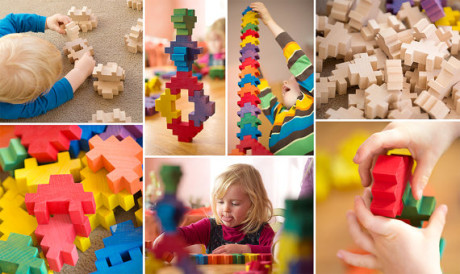 Lumbajax Wooden Toy Blocks. Gorgeous Irish made gifts ideas for children.