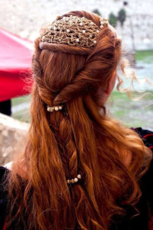 Celtic Inspired Wedding Hairstyles