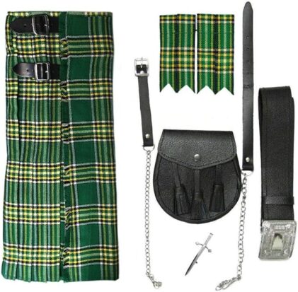 Mens 5 piece Irish kilt
