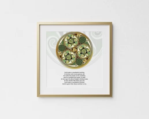 Mothers day Irish blessing wall art