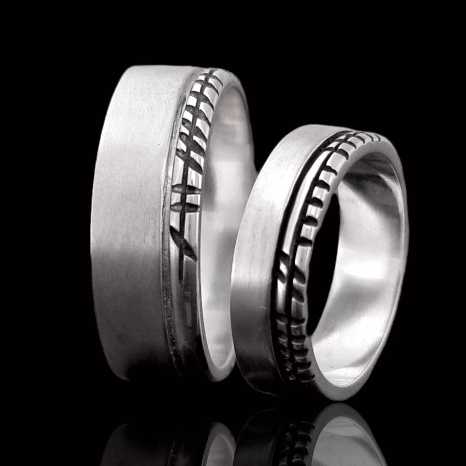 Ogham personalised rings