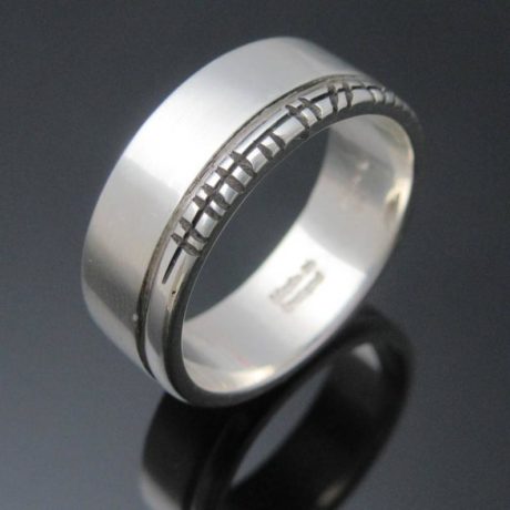 Personalized Ogham Ring. Beautiful Irish made Ogham inscribed gift ideas.