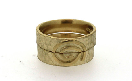 Celtic Spiral Ring Set. Stunning selection of unique Celtic couple rings
