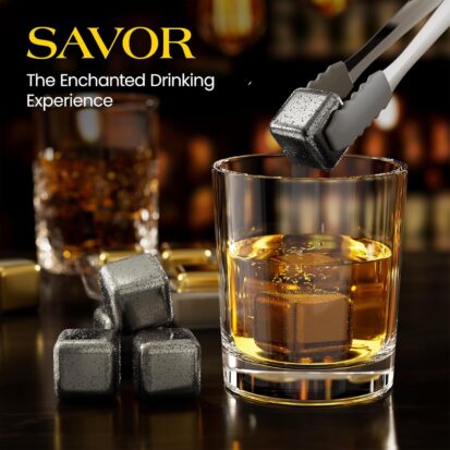 Stainless steel whiskey stones