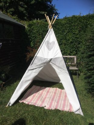 Teepee. Gorgeous Irish made gifts ideas for children.