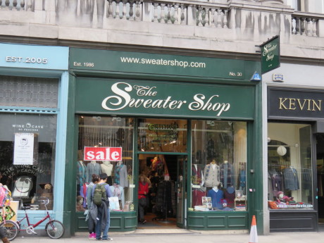 The Sweater Shop. Discover the best places to shop in Dublin, Ireland.