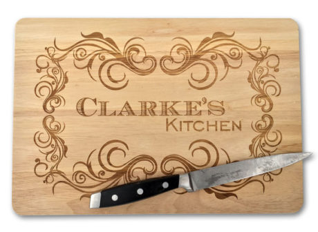 Personalised Wooden Chopping Board. Trying to buy a gift for a husband, boyfriend, brother, son or friend? Get him something original that was created and made in Ireland by skilled Irish craftsmen and designers.