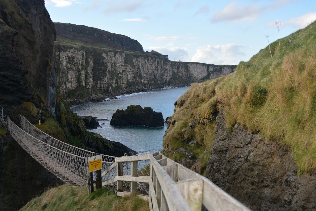 Carrick-a-rede. Northern Ireland Self Drive Itinerary