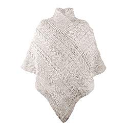 Irish wool poncho